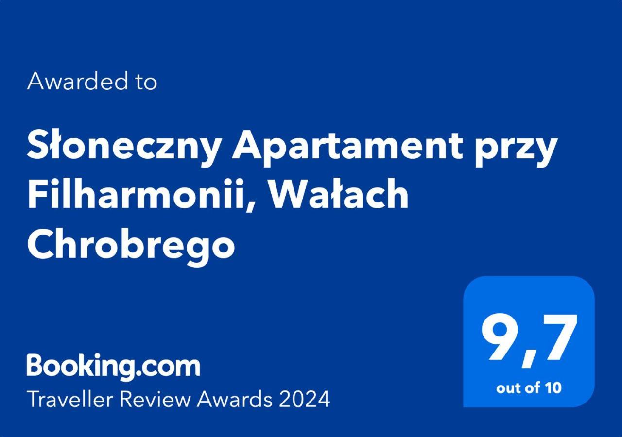 شقة Sloneczny Apartament Przy Filharmonii, Walach Chrobrego شتشيتسين المظهر الخارجي الصورة